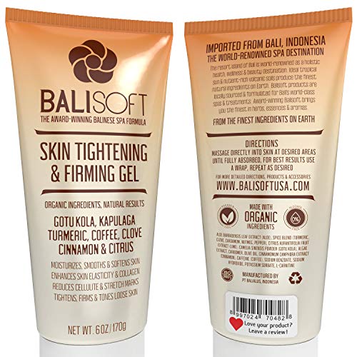 BALISOFT Organic Skin Tightening & Firming Gel. Full Body Slimming, Toning, Anti-Aging BALISOFT Au supplements