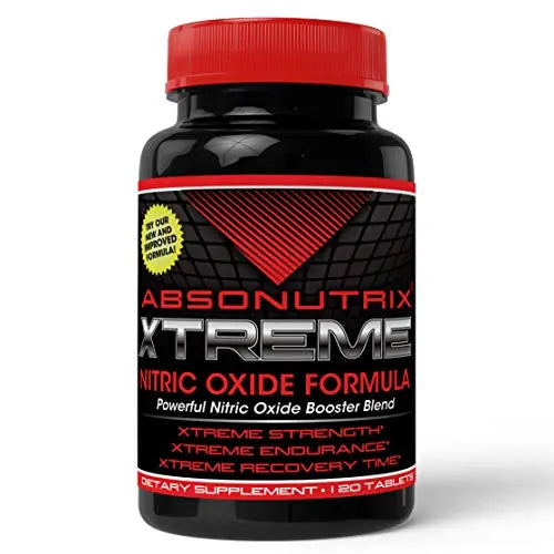 Absonutrix Xtreme Power Formula Nitric Oxide Blend 120 Tablets Absonutrix Xtreme Power FormulaAU supplements