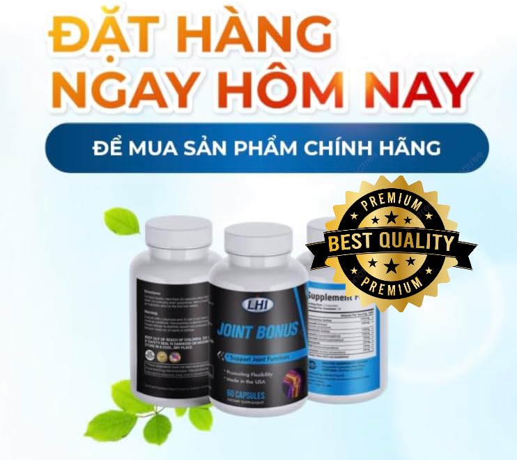 Joint Bonus Hỗ Trợ Xương Khớp (100% Authentic, Sản Phẩm Chính Hãng Tại USA) 2 Bottles Joint Bonus Au supplements