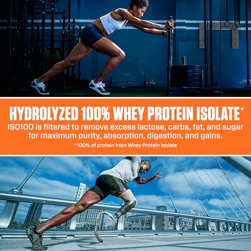 Dymatize ISO100 Hydrolyzed Protein Powder, 100% Whey Isolate, Dunkin' Glazed Donut Dymatize Au supplements