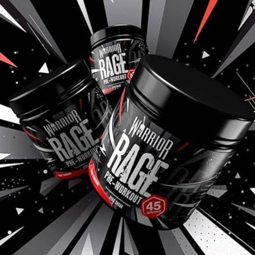 Warrior, Rage - Pre-workout Powder - 392g - Energy Drink Supplement with Vitamin C Warrior Au supplements
