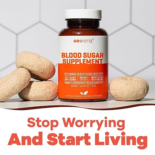 GOBIOTIX Blood Sugar Support - Cinnamon, Berberine and Selenium Capsules - Blood Sugar GOBIOTIX Au supplements