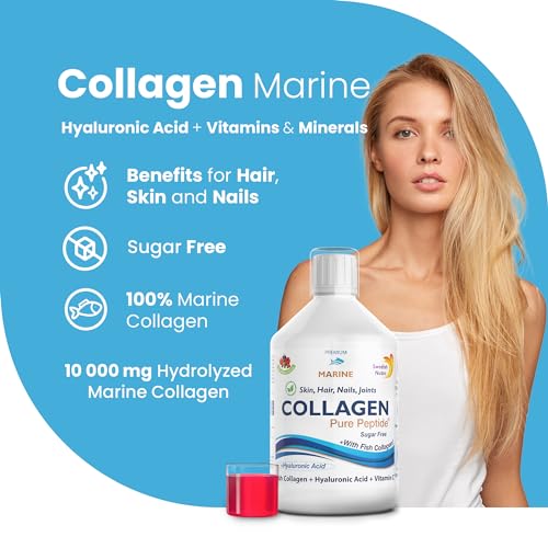 Swedish Nutra Liquid Marine Collagen - Sugar Free Berry Flavour | Minimize Fine Lines, Wrinkles & Improve Skin Elasticity Swedish Nutra Au supplements