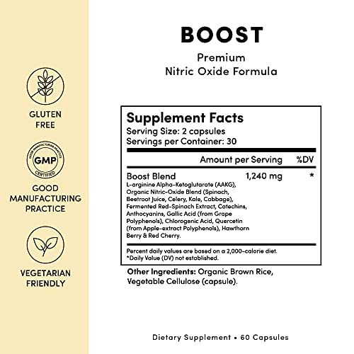 Tranont Boost - Premium Nitric Oxide Supplement Formula - Promotes Optimal Health Tranont Au supplements