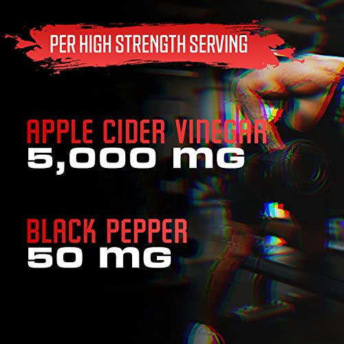 Apple Cider Vinegar Capsules - 5050mg Formula Pills with Black Pepper Extract BEBEFEN Au supplements