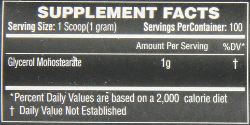 LiveLong Nutrition Glycerol Monostearate GMS Powder - Hydration, Endurance, Muscle LiveLong Nutrition Au supplements
