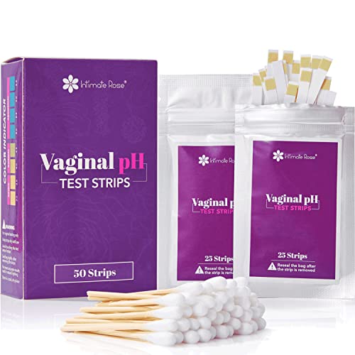 Intimate Rose Boric Acid Suppositories and pH Test Strips for Women (50 Strips) Bundle. Intimate Rose Au supplements