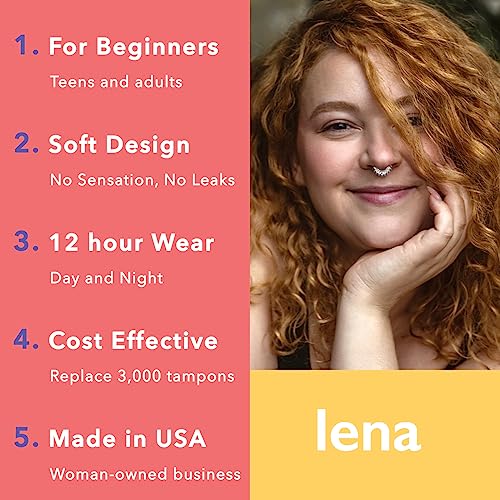 Lena Cup Reusable Menstrual Cup | Purple, Large | Experienced and Advanced Cup Users Lena Au supplements