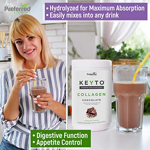 Keto Collagen Protein Powder with MCT Oil – Keto and Paleo Friendly Grass Fed and Pasture Preferred Elements Au supplements