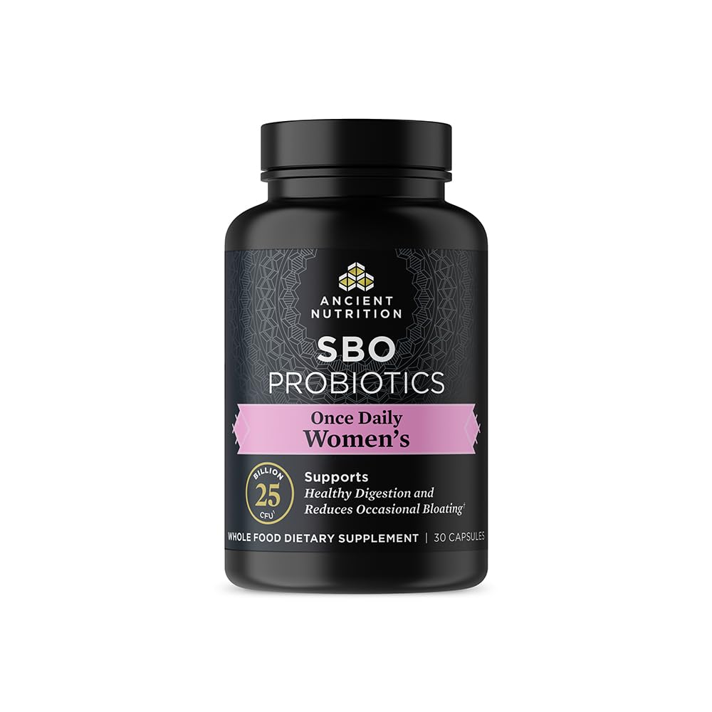 Ancient Nutrition Probiotics for Women, Once Daily Women's Probiotics 30ct, Digestive Support Ancient Nutrition Au supplements