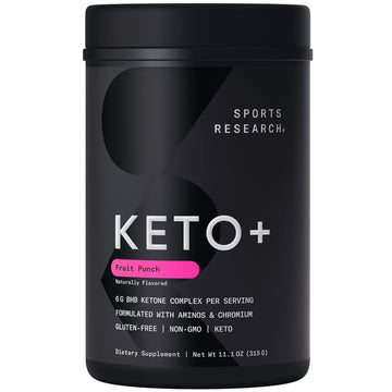 Sports Research Keto Plus Exogenous Ketones with goBHB - 30 Servings | Keto Electrolyte Sports Research Au supplements