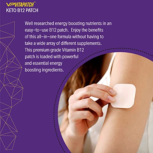 VitaPatch Keto Patch with B12 Methylcobalamin and Vitamin Guarana B12 Patch for Energy VitaPatch Au supplements