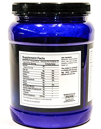 #1 Pre Workout - Dominate X 500g- Best Nitric Oxide & Creatine Pre-Workout Formula Pride Nutrition Au supplements