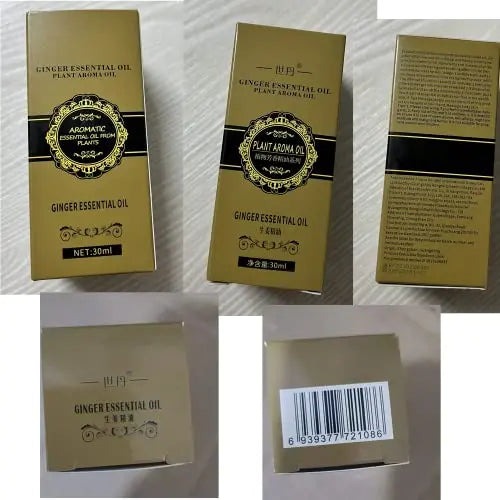 (2pc 60ml) Belly Drainage Ginger Oil, Slimming Tummy Ginger Oil, Ginger Oil Drainage Massage YG LianKaiAU supplements