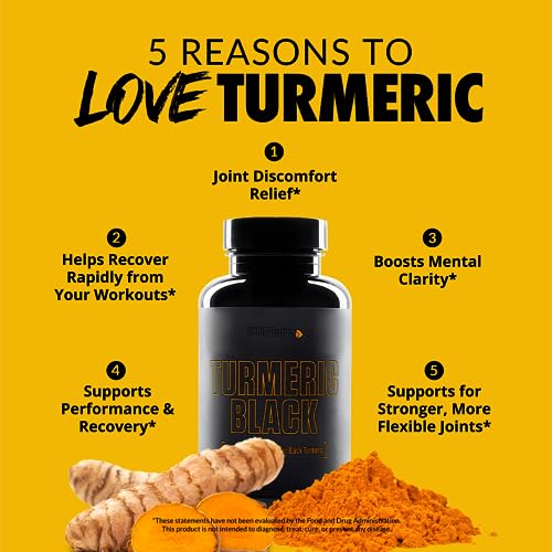 Sculpt Nation Powerful Turmeric Supplement - Turmeric Curcumin with Black Sculpt Nation Au supplements