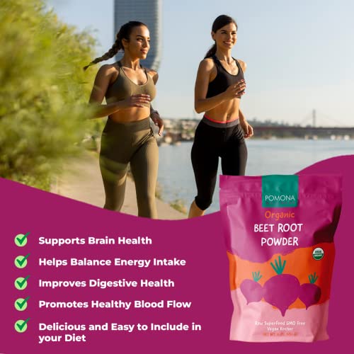 Pomona Wellness Organic Beetroot Powder, Superfood, Raw, Vegan & Non-GMO Pomona Wellness Au supplements
