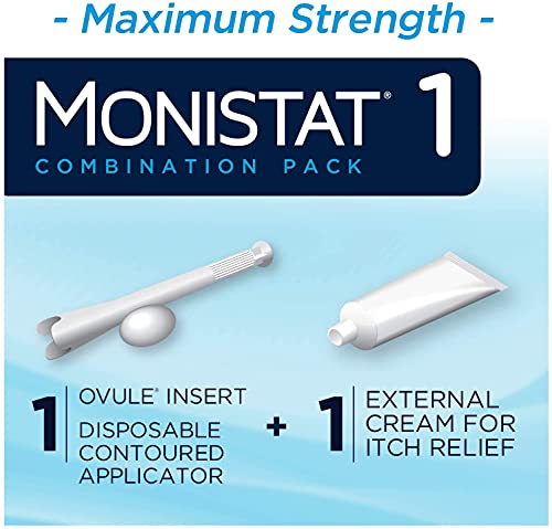 Monistat 1-Day | Day or Night Combination | Yeast Infection Treatment, Prefilled, 1 Pack Monistat Au supplements