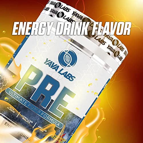 Yava Labs PRE Workout Ultimate Pump Formula (Energy Drink) Yava Labs Au supplements