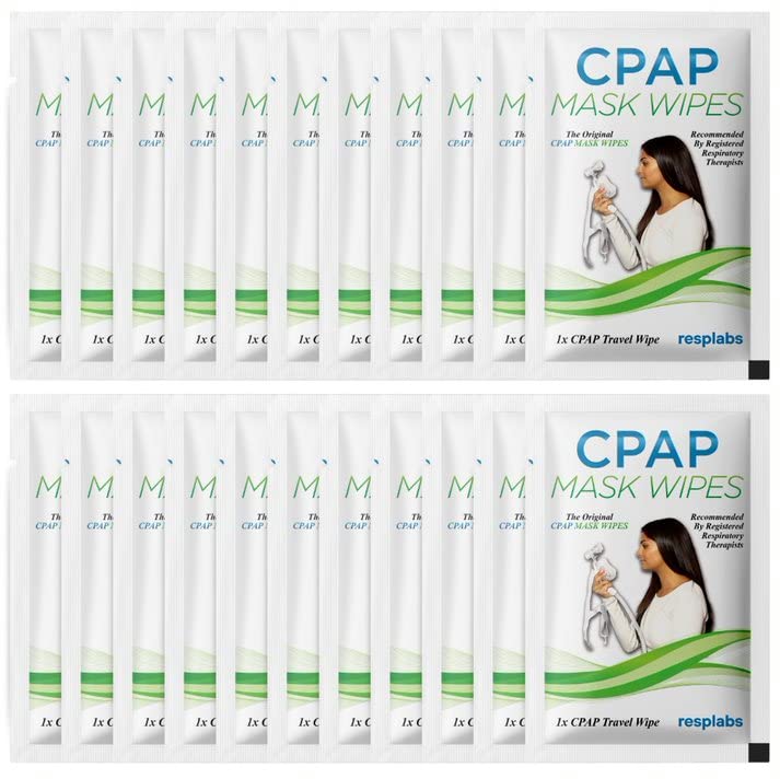 resplabs CPAP Mask Cleaning Wipes - Unscented, Alcohol-Free Cleaner RespLabs Medical Inc. Au supplements