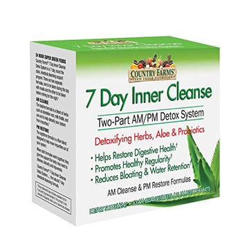 COUNTRY FARMS 7 Day Inner Cleanse, AM/PM Detox System, Detoxifying Herbs COUNTRY FARMS Au supplements