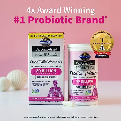Garden of Life, Dr. Formulated Women's Probiotics Once Daily, 16 Strains, 50 Billion Garden of Life Au supplements