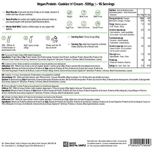 Protein Works - Vegan Protein Powder | Plant Based Protein Shake | Vegan Blend | Gluten Free Protein Works Au supplements