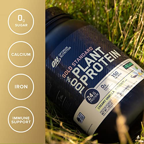 Optimum Nutrition Gold Standard 100% Plant Based Protein Powder, Gluten Free, Vegan Pro Optimum Nutrition Au supplements