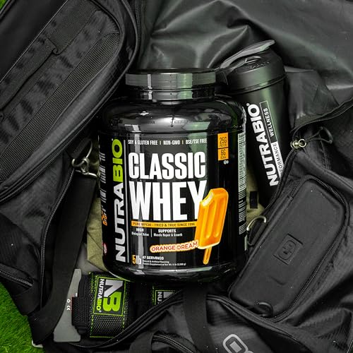 NutraBio Classic Whey Protein Powder- 25G of Protein Per Scoop - Full-Spectrum Amino NutraBio Au supplements