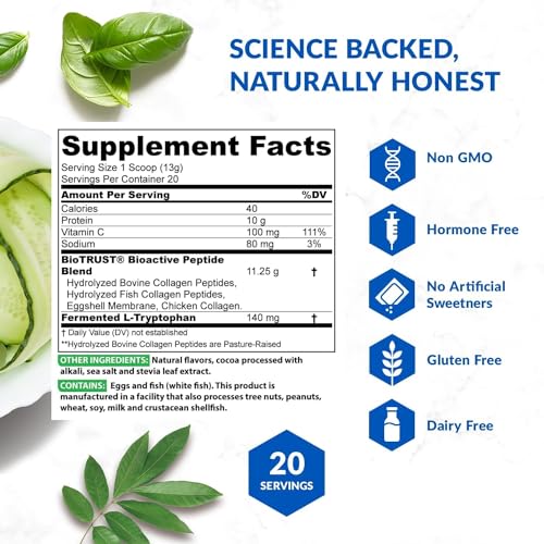 BioTrust Ageless Multi Collagen Peptides Powder – 5 Types (I, II, III, V, X) – Fruit Punch BioTrust Au supplements