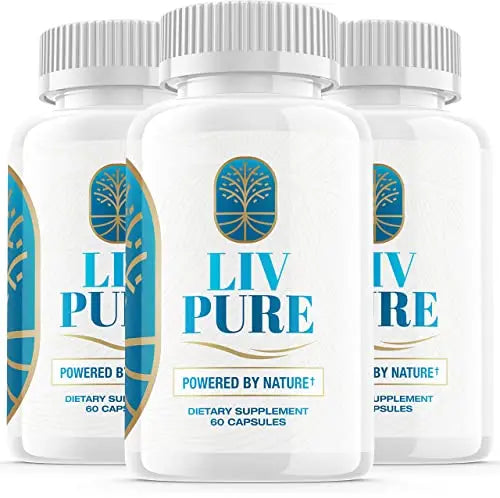 Rillvo (3 Pack) Liv Pure Powered by Nature Advanced Formula Liver Live Pure Perification RillvoAU supplements