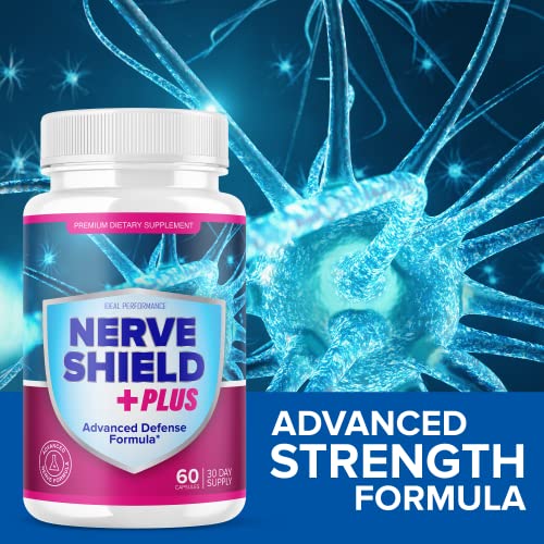 (3 Pack) Nerve Shield Plus Pills Original Supplement Advanced Nerve Formula IDEAL PERFORMANCE Au supplements