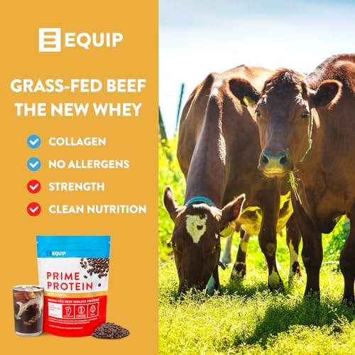 Equip Foods Prime Protein - Grass Fed Beef Protein Powder Isolate - Paleo and Keto Equip Au supplements