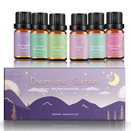 WECONA Essential Oils for Diffusers For Home - Dreamland Slumber Aromatherapy Oils Set WECONA Au supplements