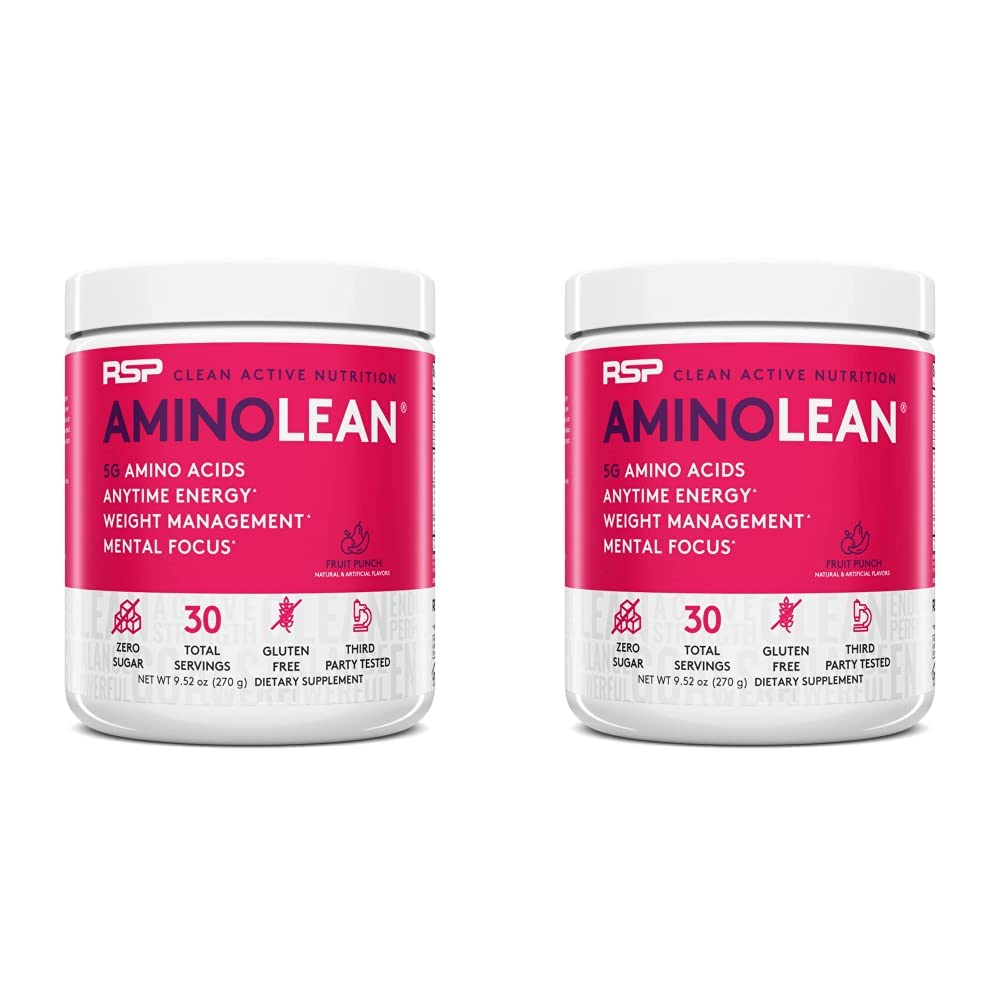 RSP NUTRITION AminoLean Pre Workout Powder, Amino Energy & Weight Management RSP NUTRITION Au supplements