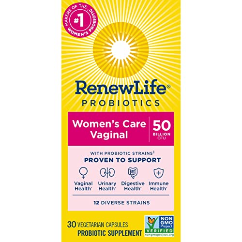 Renew Life Women's Probiotic Capsules, 50 Billion CFU Guaranteed, Supports pH Balance Renew Life Au supplements