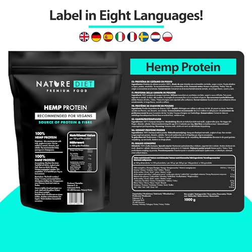 Nature Diet - Hemp Protein 1000g , Vegan , Protein Powder , Plant-Based Nature Diet Au supplements