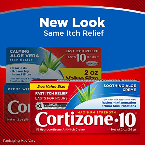 Cortizone 10 Maximum Strength Anti-Itch Cream with Soothing Aloe, 1% Hyd Cortizone 10 Au supplements
