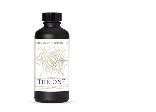 Quicksilver Scientific The ONE Mitochondrial Elixir - Mitochondria Supplement to Support Cellular Health with Phosphatidylcholine, Resveratrol, Reishi Mushroom & CoQ10 Liquid (3.38 Fl oz / 100ml) Quicksilver ScientificAU supplements