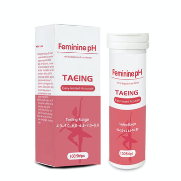 TAEING Vaginal Health pH Test Strips, 100pcs Feminine pH Test for Women, pH-Balance Monitor My Store Au supplements