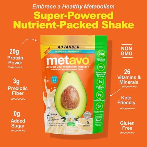 Metavo Advanced Weight Support Meal Replacement Vanilla Metavo Au supplements