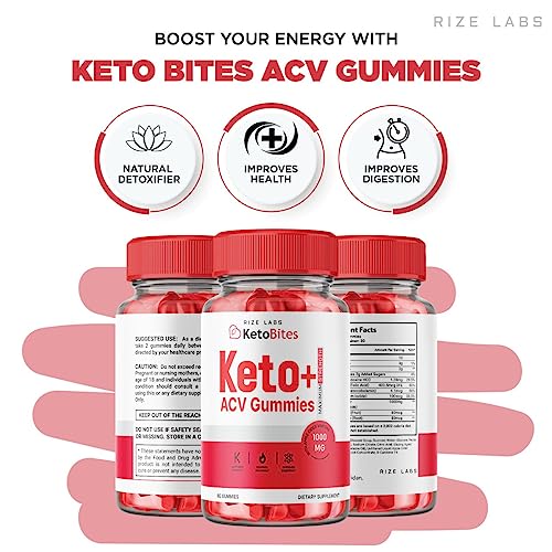 rize labs (2 Pack) Keto Bites - Keto Bites Gummies Advanced Weight Loss - Keto Bites ACV rize labs Au supplements