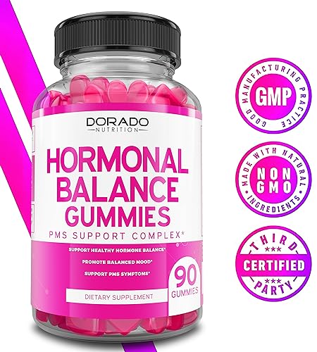 Hormonal Balance For Women & PMS Relief Gummies (90 Gummies) - Support Cramps DORADO NUTRITION Au supplements