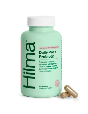 Hilma Daily Pre + Probiotic + Herbs - Support a Healthy Gut While Reducing Gas & Bloating Hilma Au supplements