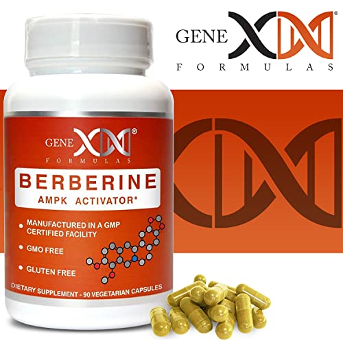 GENEX Berberine HCl 500mg (90 Capsules) | Powerful AMPK Activator, Supports Heart Genex Formulas Au supplements