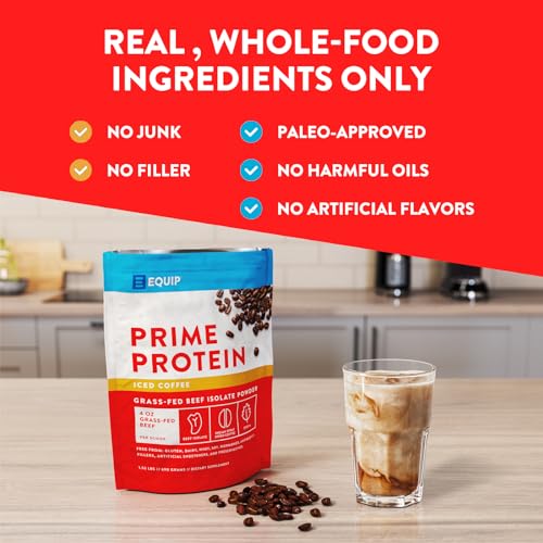 Equip Foods Prime Protein - Grass Fed Beef Protein Powder Isolate - Paleo and Keto Equip Au supplements
