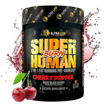 ALPHA LION Superhuman Burn 2-in-1 Metabolism Booster Pre Workout ALPHA LION Au supplements