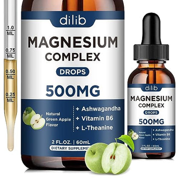Triple Magnesium Complex Supplement-Magnesium Glycinate, Citrate, Malate Liquid dilib Au supplements