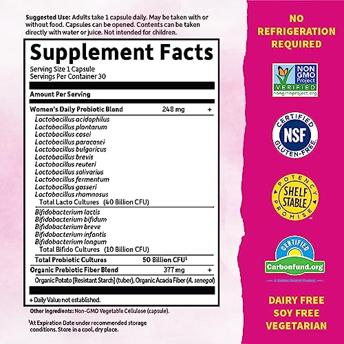 Garden of Life, Dr. Formulated Women's Probiotics Once Daily, 16 Strains, 50 Billion Garden of Life Au supplements
