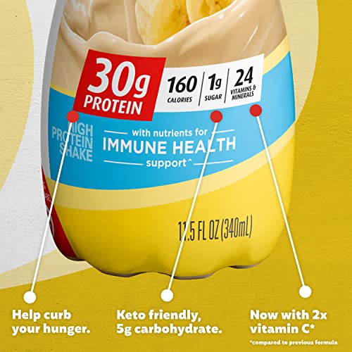Premier Protein Shake, Bananas & Cream, 30g Protein, 1g Sugar, 24 Vitamins & Minerals Premier Protein Au supplements